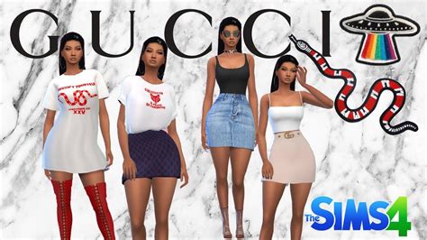 sims 4 custom Gucci cc